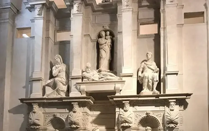 El Moisés de Miguel Ángel en la iglesia San Pietro in Vincoli.