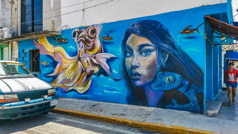 Murales en el barrio de Pilsen