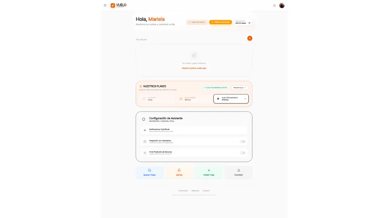 VueloCheck VH — Flujo de usuario y notificaciones